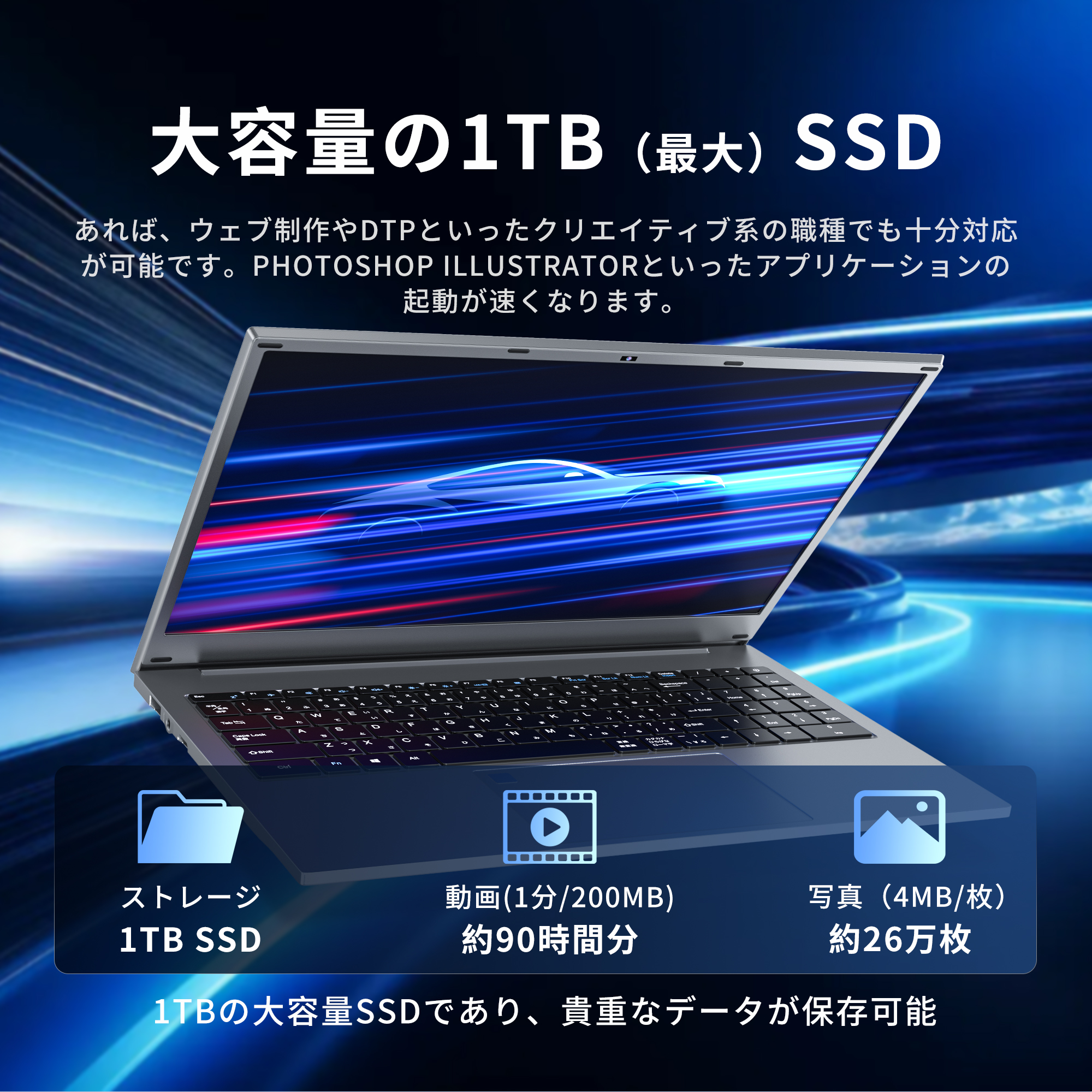 VETESA 新品ノートパソコン Win11搭載 Office Pentium Gold 6500Y