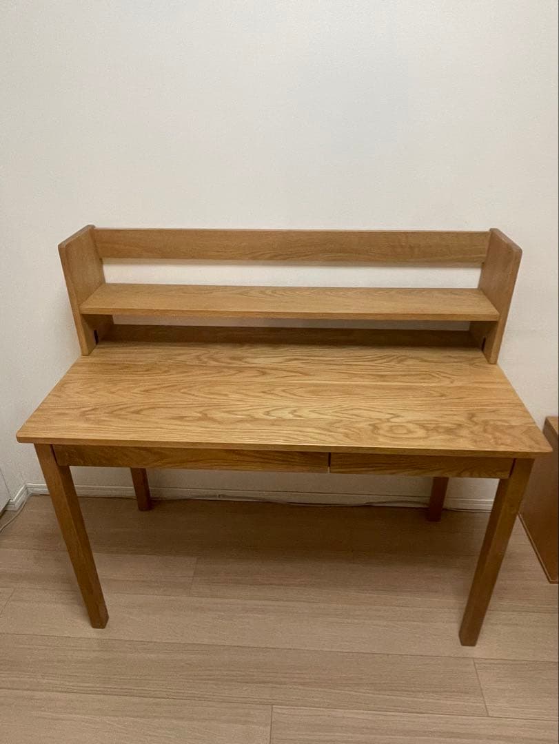 無印良品 木製デスク・上置き Amazon.co.jp: 無印良品 木製デスク用上置き棚 オーク材突板 幅109